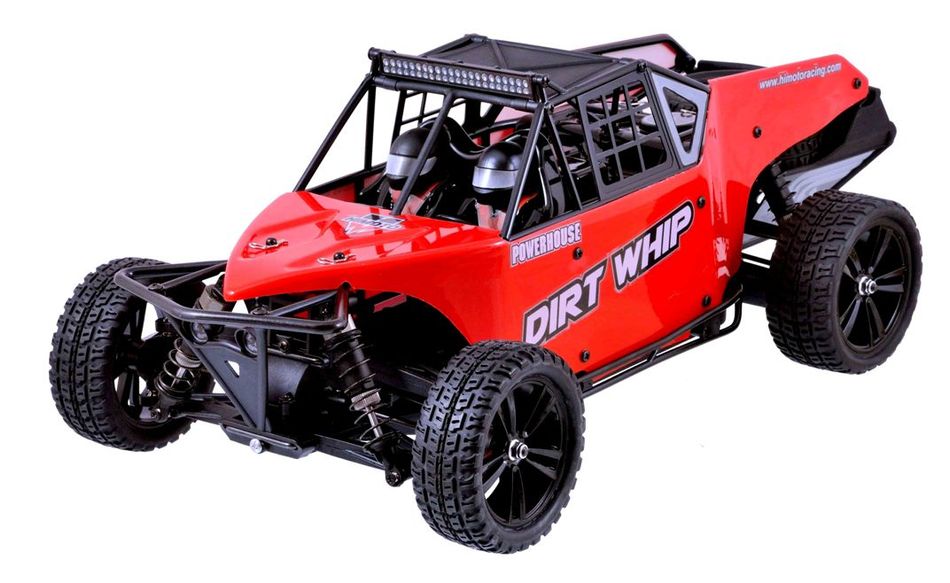 Радіокерована модель Баггі 1:10 Himoto Dirt Whip E10DB Brushed (червоний) E10DBr фото