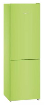Холодильник Liebherr з нижн. мороз., 186x60x66, холод.відд.-209л, мороз.відд.-95л, 2 дв., A++, NF, зелений CNKW4313 CNKW4313 фото