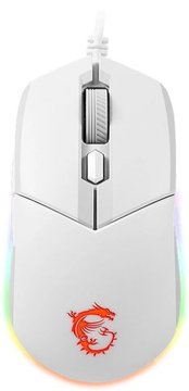 Миша MSI Clutch GM11 white GAMING Mouse S12-0401950-CLA фото