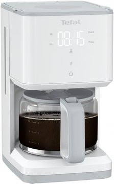 Кофеварка Tefal капельная Sense, 1.25л, молотая, LED-дисплей, сенсор. (CM693110) CM693110 фото
