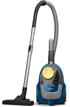 Пилосос Philips контейнерний 2000 series, 850Вт, конт пил -1,3л, мікрофібра, синьо-жовтий (XB2125/09) XB2125/09 фото