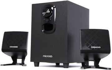 Акустична система MICROLAB M-108 2.1, 11W, mini-jack, чорний M-108 фото