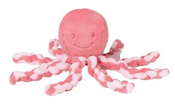 Мягкая игрушка Lapiduo Octopus (коралловый) Nattou 878715 - Уцінка 878715 фото