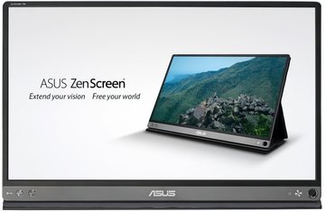 Монітор портативний Asus 15.6" ZenScreen GO MB16AP USB-C, IPS, 7800mAh, Cover (90LM0381-B02170) 90LM0381-B02170 фото