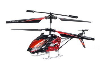 Вертоліт на пульті 3-к р/к мікро WL Toys S929 з автопілотом (червоний) (WL-S929r) WL-S929r фото