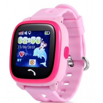 Дитячий GPS годинник-телефон GOGPS ME K25 Рожевий K25PK