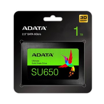 Накопичувач SSD ADATA 2.5" 1ТB SATA SU650 (ASU650SS-1TT-R) ASU650SS-1TT-R фото