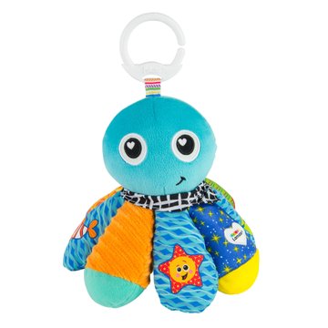 Мягкая игрушка-подвеска Lamaze Осьминог с пищалкой и зеркальцем (L27514) L27514 фото