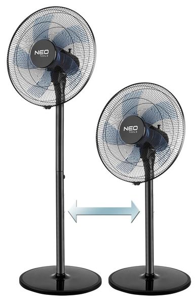 Вентилятор підлоговий Neo Tools, професійний, 50Вт, діаметр 40см, 3 швидкості, двигун мідь 100% 90-001 - Уцінка 90-001 фото