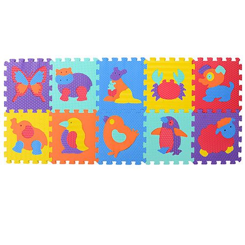 Дитячий килимок мозаїка Тварини M 3517 матеріал EVA M 3517 фото