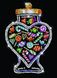 Набор для творчества ORANGE Candy Jar Sequin Art (SA1505)
