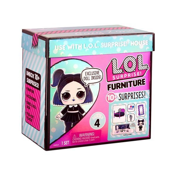 Ігровий набір з лялькою L.O.L. SURPRISE! серії "Furniture" - СПАЛЬНЯ ЛЕДІ-СУТІНКИ (572640) 572640 фото