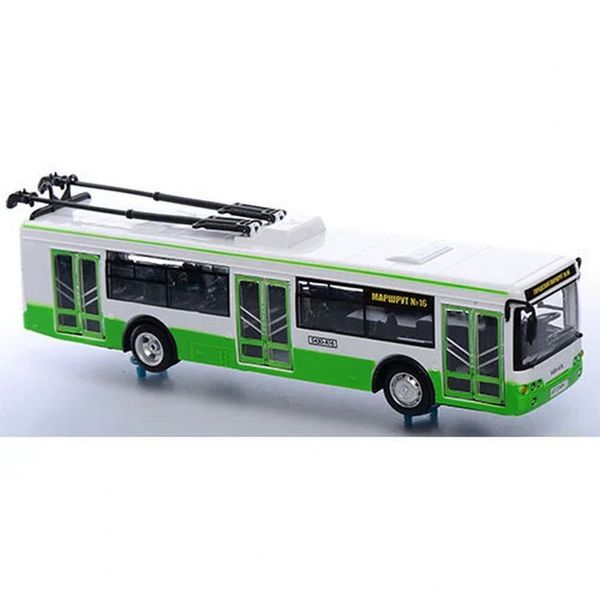 Модель тролейбуса 9690AB інерційний 9690A фото