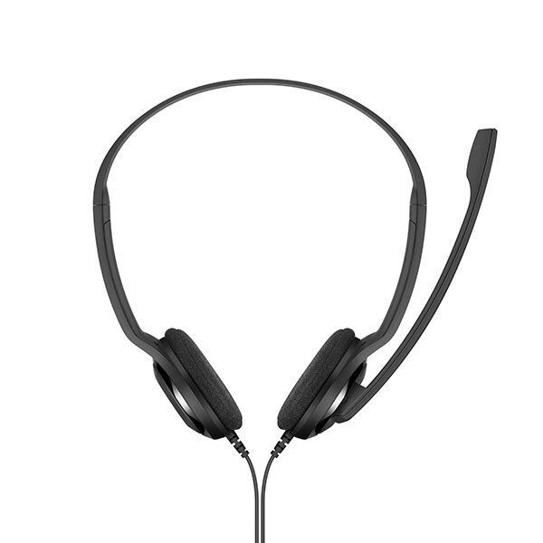 Гарнітура ПК стерео On-Ear EPOS PC 5 Chat, mini-jack, uni mic, 2м, чорний (1000445) 1000445 фото