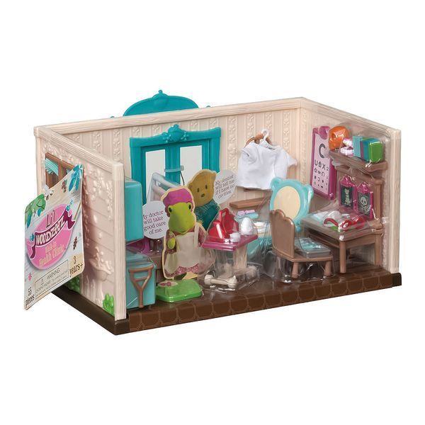 Игровой набор Li`l Woodzeez Поликлиника WZ6628 - Уцінка WZ6628 фото