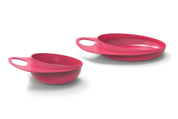 Тарелка для кормления Easy Eating (2шт. глубокая и мелкая) Nuvita (NV8461Pink) NV8461Lime фото