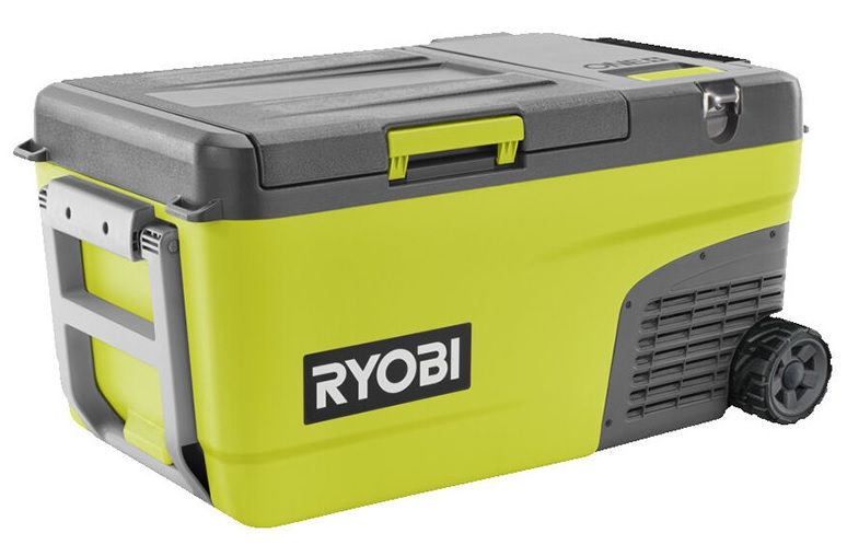 Холодильник аккумуляторный мобильный Ryobi RY18CB23A-0, 18В ONE+, 220В или 12В, температура +20…-20, 23л, 2 порта для АКБ, 13.5кг 5133006103 фото