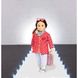 Набір одягу для ляльок-Червоне пальто з візерунком LORI LO30014Z - Уцінка