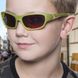 Дитячі сонцезахисні окуляри Koolsun бірюзово-білі серії Sport (Розмір: 6+) KS-SPBLSH006