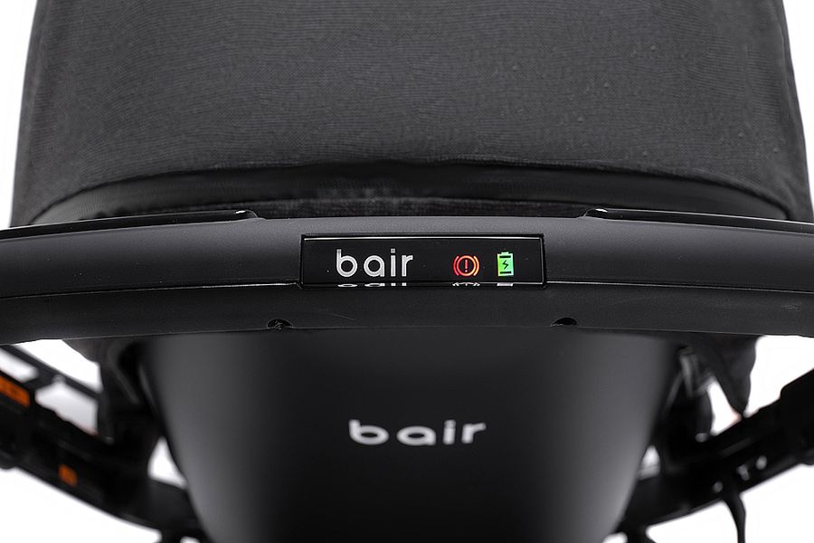 Коляска 2 в 1 Bair Electra B-touch system BE-01 black (чорний) BR-624826 фото