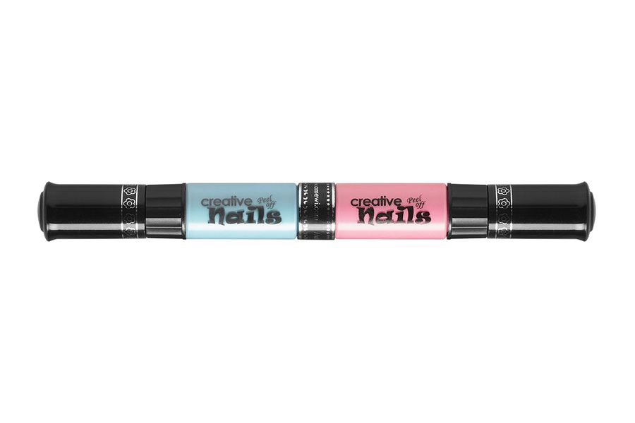 Дитячий лак-олівець для нігтів Malinos Creative Nails на водній основі (2 кольори Блакитний + Рожевий) MA-303016+303023 фото