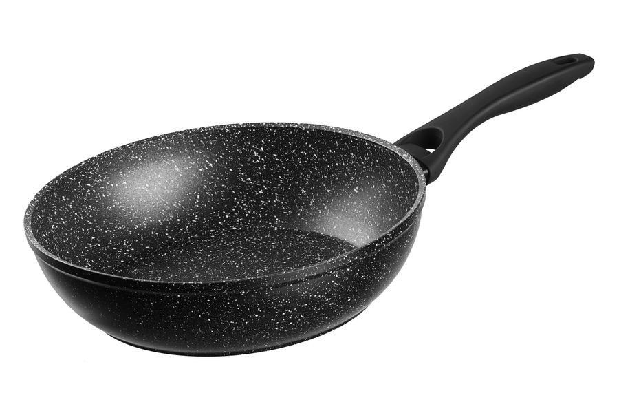 Сковорода глибока Ardesto Gemini Anzio 26 см, чорний, алюміній (AR1926DF) AR1926DF фото