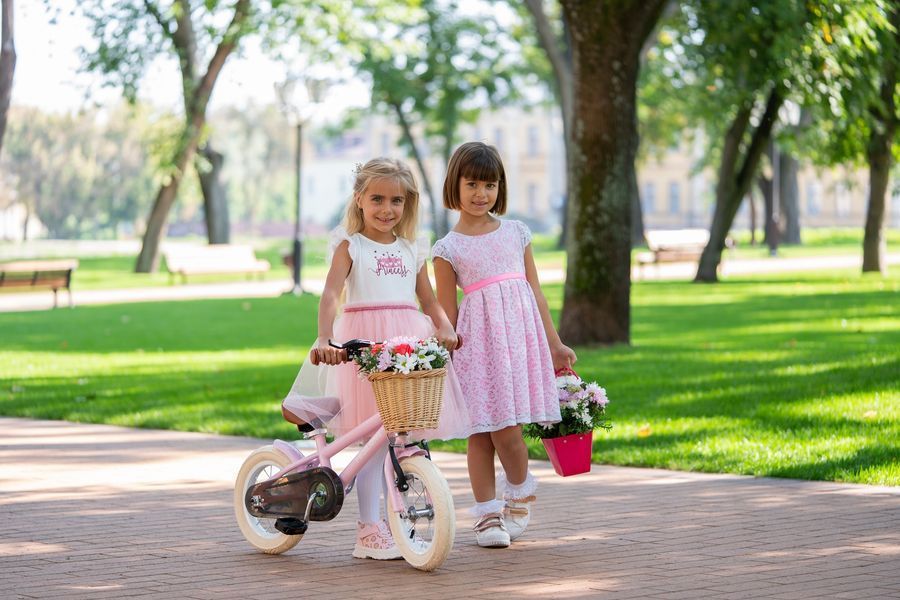 Детский велосипед MIQILONG RM 12" Pink (ATW-RM12-PINK) ATW-RM12-PINK фото