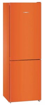 Холодильник Liebherr з нижн. мороз., 186x60x66, холод.відд.-209л, мороз.відд.-95л, 2 дв., A++, NF, помаранчовий CNNO4313 CNNO4313 фото