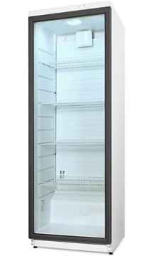 Холодильна вітрина Snaige, 173x60х60, 350л, полок - 4, зон - 1, бут-154, 1дв., ST, білий - Уцінка CD350-100D фото