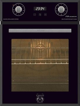 Духова шафа Kaiser електрична компактна, 50л, A, дисплей, конвекція, чорний EH4747 фото