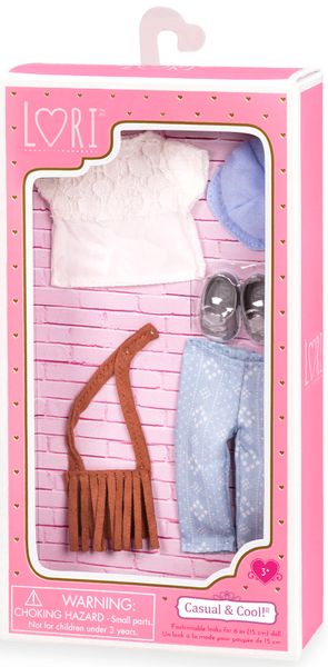 Набор одежды для кукол-Сумка с бахромой LORI LO30022Z LO30022Z фото