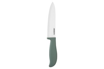 Нож керамический поваренный Ardesto Fresh 15 см, зеленый, керамика/пластик (AR2127CZ) AR2127CZ фото