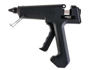 Пистолет клеевой Neo Tools, 80Вт, стержни 11мм, подача 22г/мин (17-080) 17-080 фото