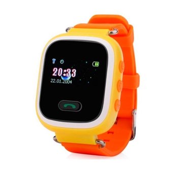 Детские GPS часы-телефон GOGPS ME K11 Желтые K11YL - Уцінка K11YL фото