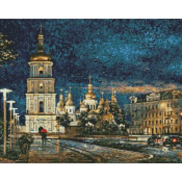 Алмазна мозаїка "Софійська площа" ©Сергій Брандт Ідейка AMO7349 40х50 см AMO7349 фото