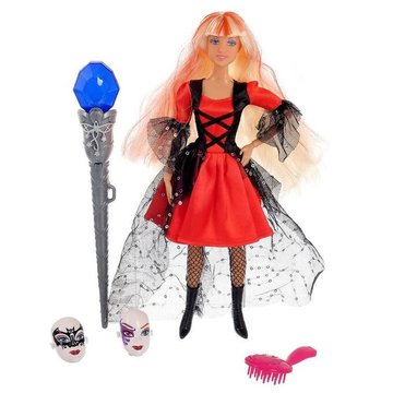 Кукла типа Барби с волшебной палочкой DEFA 8395-BF на шарнирах Красный 8395-BF фото