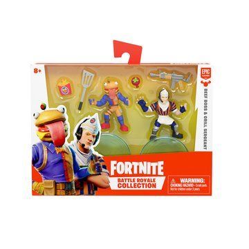 Набір ігрових фігурок FORTNITE - БУРГЕРМЕН та ОПЕРАТОР КАСИ ДЖОУНСІ (63543) 63543 фото
