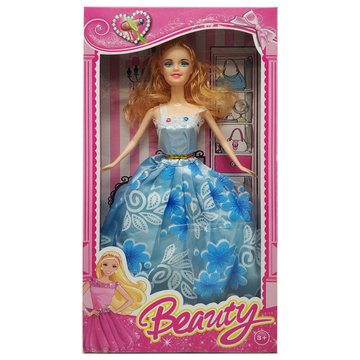 Кукла типа Барби 1219-5-1 в бальном платье Синий 1219-5-5 фото