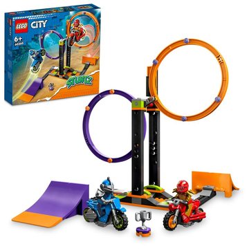 Конструктор LEGO City Stuntz Каскадерське завдання із обертанням (60360) 60360 фото