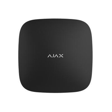 Інтелектуальна охоронна централь Ajax Hub 2, модуль 4G, ethernet, jeweller, бездротова, чорний (000026661) 000026661 фото