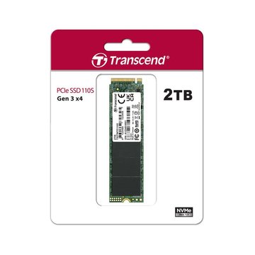 Накопичувач SSD Transcend M.2 2TB PCIe 3.0 MTE110 (TS2TMTE110S) TS2TMTE110S фото