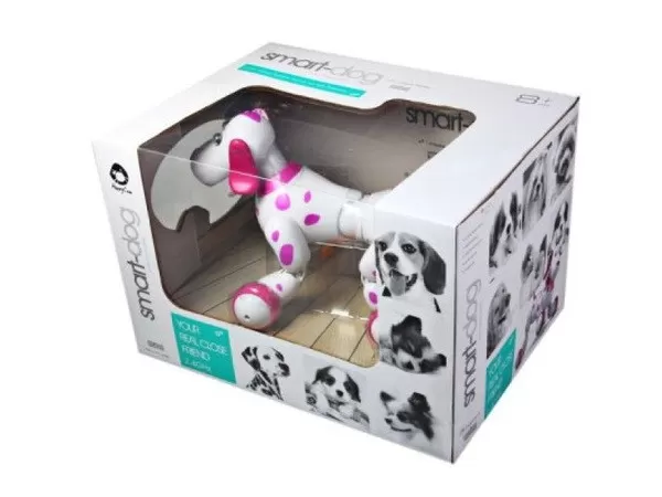 Робот-собака радиоуправляемый Happy Cow Smart Dog (розовый) (HC-777-338p) HC-777-338 фото