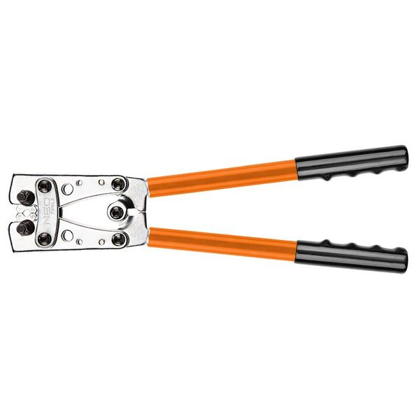 Кліщі обтискні Neo Tools, для обтиску наконечників 6-50мм кв., 390мм (01-530) 01-530 фото