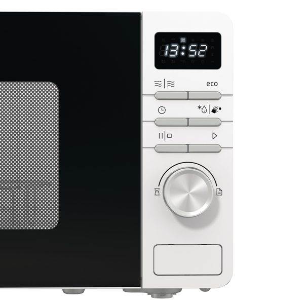Микроволновая печь Gorenje, 20л, электр. управляющий, 800Вт, гриль, дисплей, белый MO20A4W фото