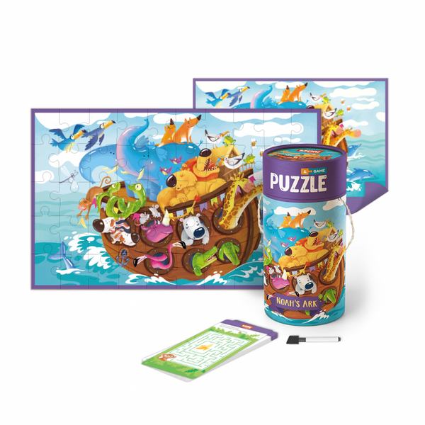Детский пазл/игра Mon Puzzle "Ноев ковчег" , 50 деталей (200114) 200114 фото