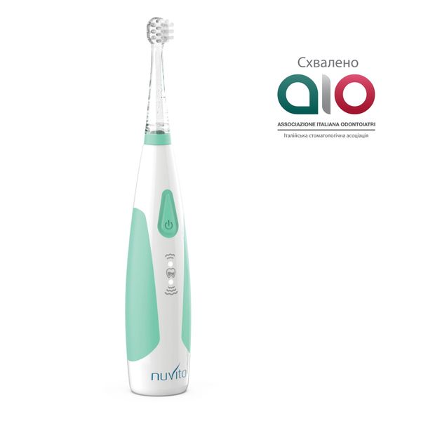 Електрична зубна щітка для дітей 3 міс - 5 років Nuvita NV1151 NV1151NEW фото