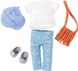 Набор одежды для кукол-Сумка с бахромой LORI LO30022Z