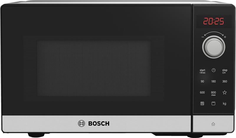 Микроволновая печь Bosch, 20л, электр. управл., 800Вт, гриль, дисплей, черный FEL023MS1 - Уцінка FEL023MS1 фото