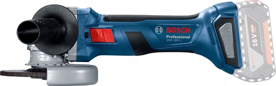 Набор инструмента Bosch Professional перфоратор GBH 180-LI + дрель-шуруповерт GSR 18V-50 в сумке + болгарка GWS 180-LI, с 2 акб GBA 18V 5.0Ah и с/у GAL 1880 CV 0.615.990.M32 фото