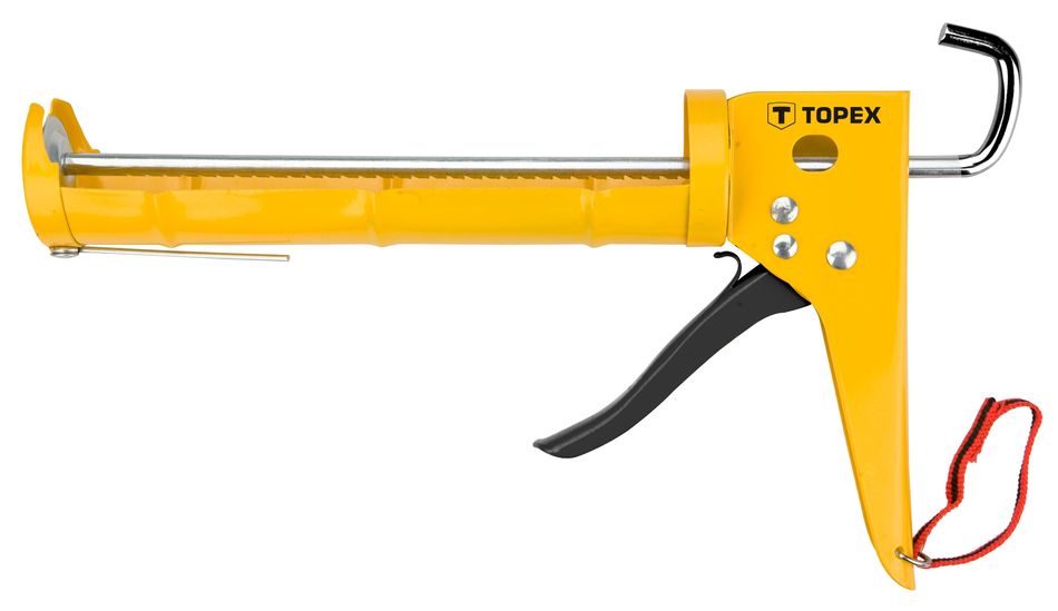 Пистолет для герметика Neo Tools, 300мл, корпус сталь, рабочая часть 235мм (21B235) 21B235 фото